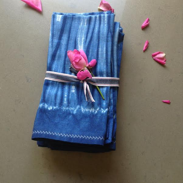 blue napkins #4